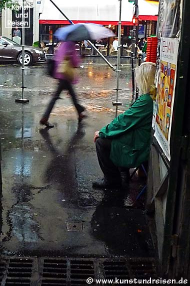 Regenschauer in Paris