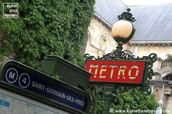 Paris, Métro Saint-Germain-des-Près