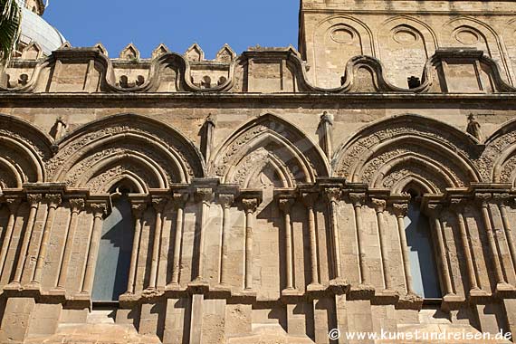 Fassade der Kathedrale, Palermo