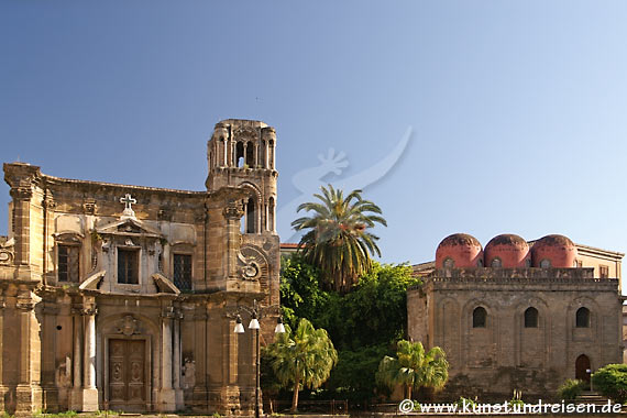 Chiesa La Martorana und San Cataldo, Palermo