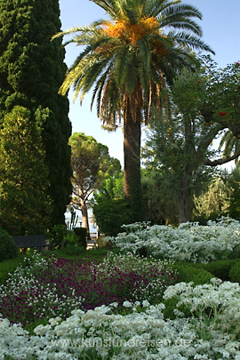 Botanischer Garten in Taormina, Sizilien