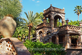 Englischer Garten in Taormina, Sizilien