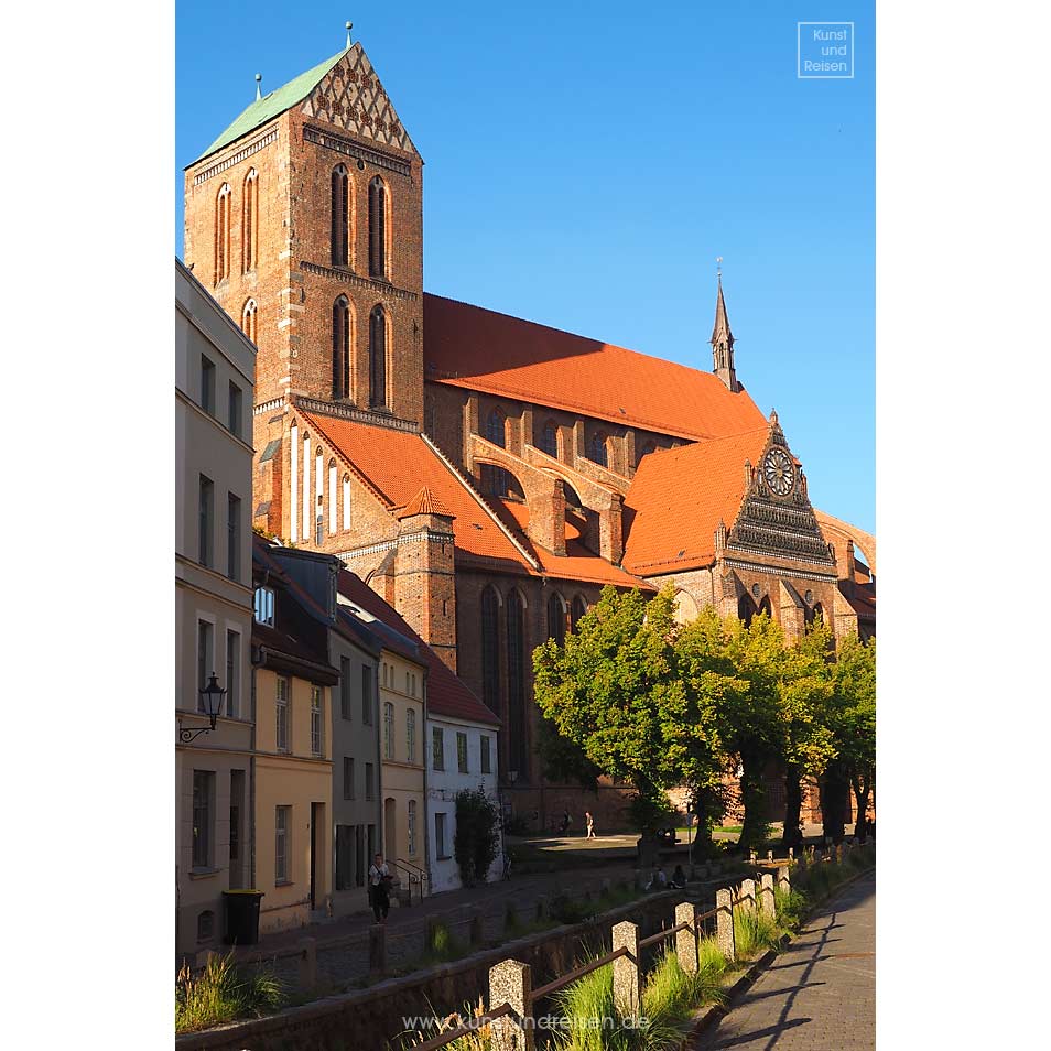 Kirsche St. Nicolai, Wismar - Backsteingotik Architektur