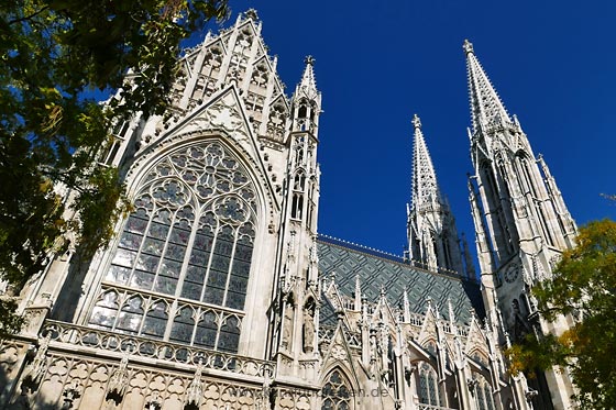 Votivkirche in Wien, Merkmale und Bauwerke - Gotische Architektur