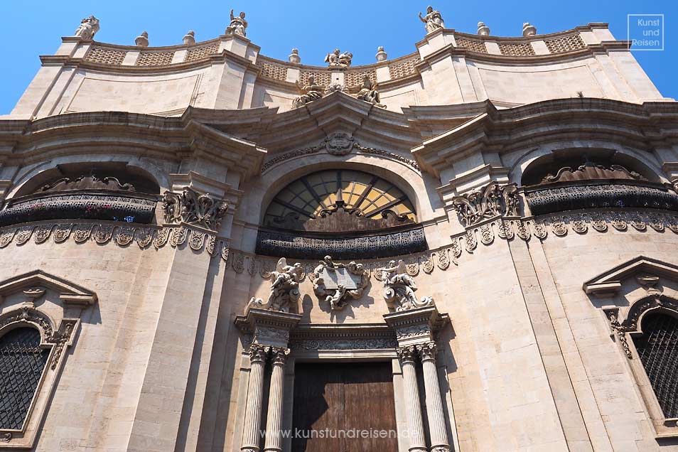 Abteikirche Sant'Agata, Catania, Sizilien - Barocke Architektur