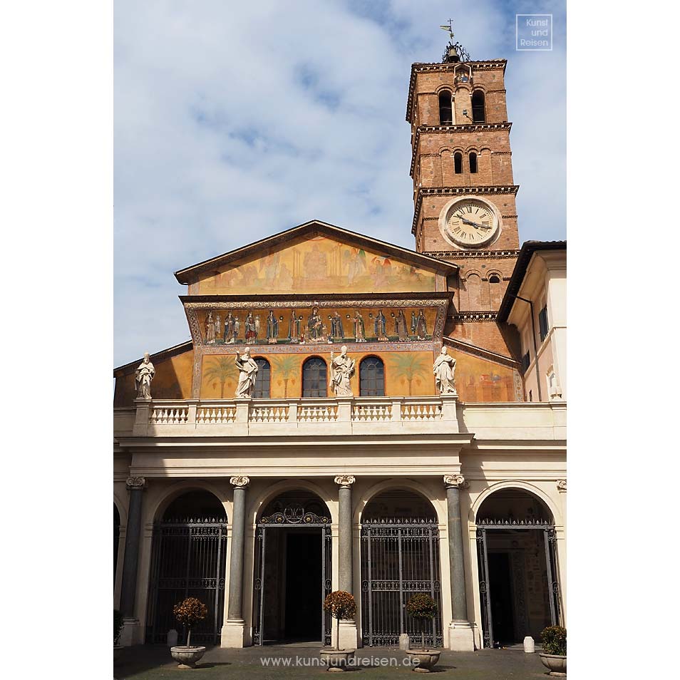 Basilika Santa Maria in Trastevere, Rom - Architektur der Romanik