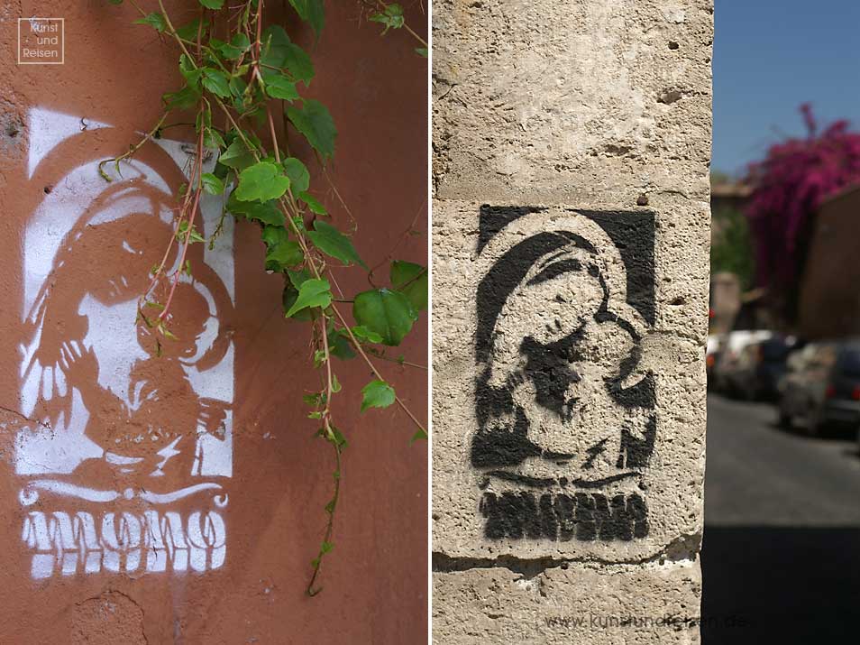 Street Art Stencil Mono, Rom
