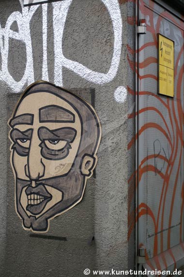 Köln, Universitätsstraße, Graffiti