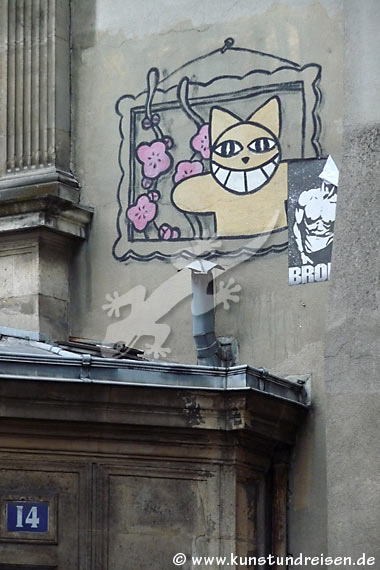 Paris, Saint-Germain-des-Prés, Rue Bonaparte - Graffiti Tag