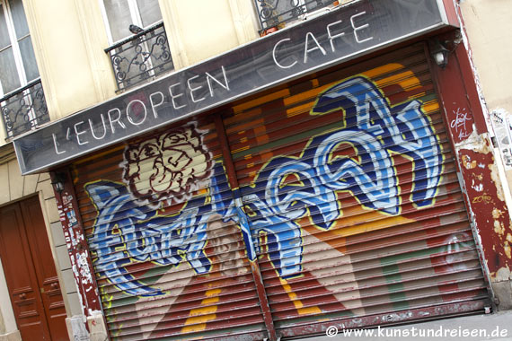 Paris, Montmartre, Rue Biot - Graffiti Tag