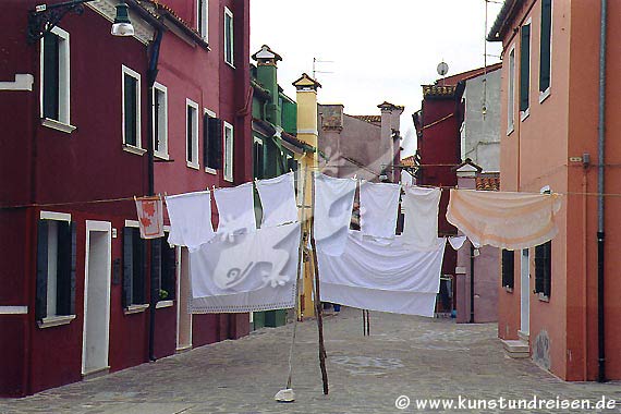 Burano - Venezia, Giorno del bucato