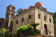 Normannische Bauten und orientalische Exotik - Kirche San Cataldo und La Martorana