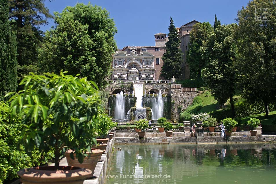 Villa d'Este in Tivoli, Latium