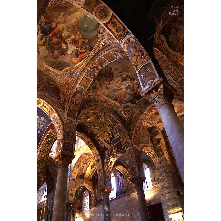 Fresken, Chiesa La Martorana, Palermo