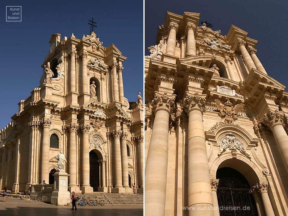 Kathedrale Santa Maria delle Colonne, Siracusa, Sizilien