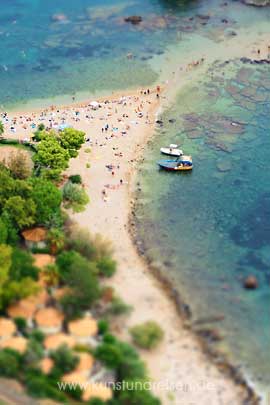 Insel Isola Bella Strand Taormina